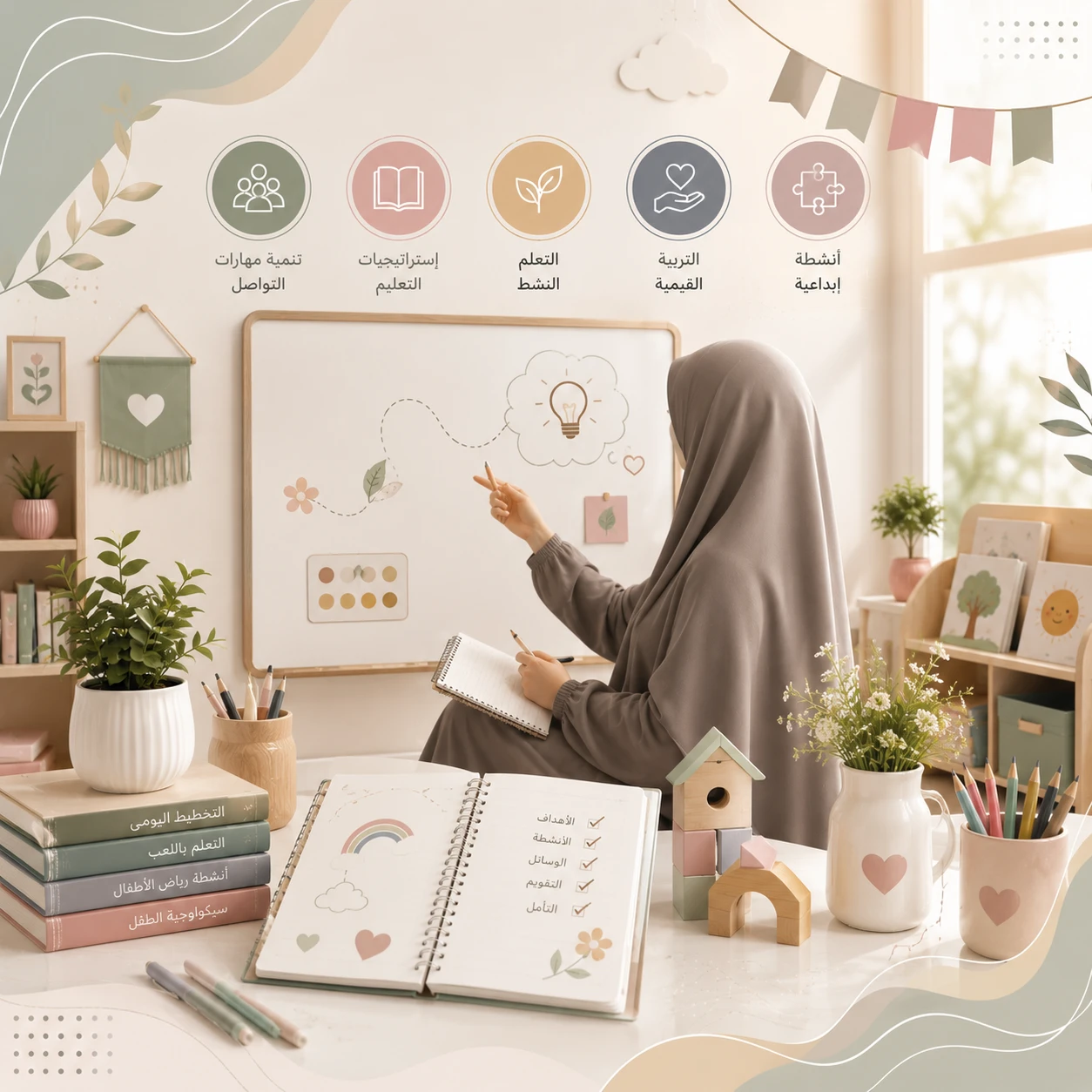دورة تطوير مهارات معلمات رياض الأطفال